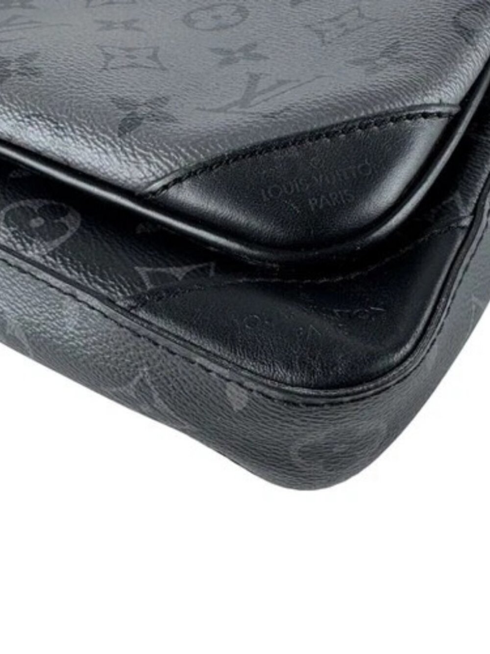 Auth LOUIS VUITTON Monogram Eclipse Trio Messenger Shoulder Bag M69443 - z9632 - Picture 8 of 11